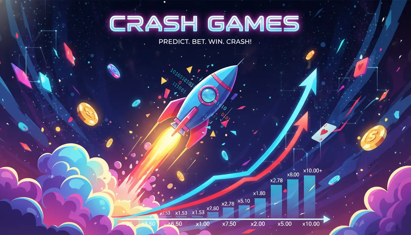 Spil crashspil hos Betway casino